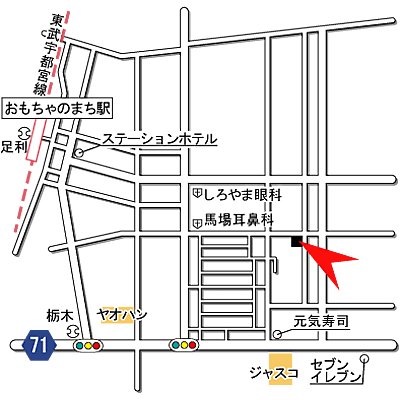 マンスリー　ハイツメイト　Bタイプの地図画像