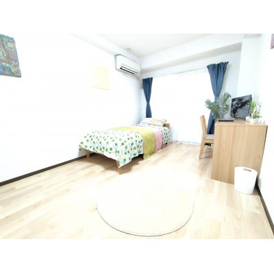 🌈🌈【オートロック📱／家具家電付きのお部屋✨】最寄り駅まで徒歩4分🚶‍♀️✨の地図画像