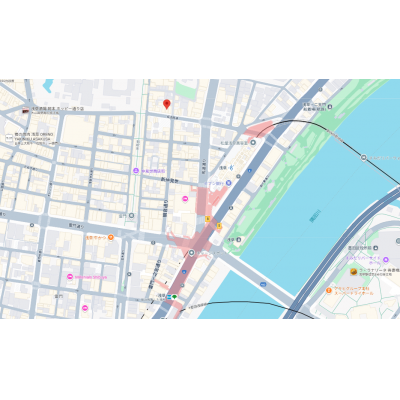 NESTRY ASAKUSA 【浅草寺徒歩1分/浅草駅徒歩2分/江戸の雰囲気と東京の絶景/浅草寺＆スカイツリーの近く】の地図画像