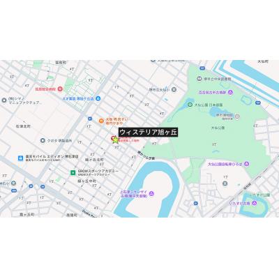 ウィステリア旭ヶ丘302号室の地図画像