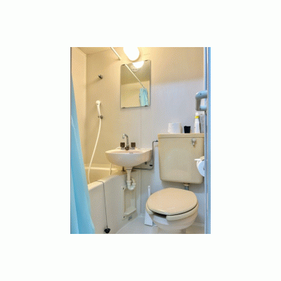 【京王堀之内8分】リモートワーク・出張向け｜ネット無料丨シティーハイツ堀之内1K(禁煙)(1)の地図画像