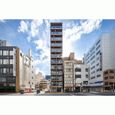 【馬喰町1分】日本橋・遊び心あるデザイナーズ空間丨Dash Living Nihonbashi EastLarge Studio（1DK）(1)の地図画像