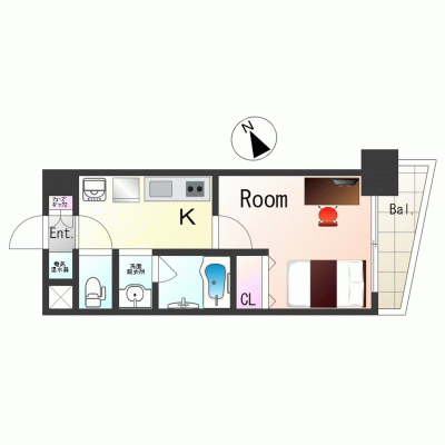 【神戸4分】テレワークに◎ネット無料丨グルーブ神戸ハーバーアリーナ9F（禁煙）(2)の地図画像