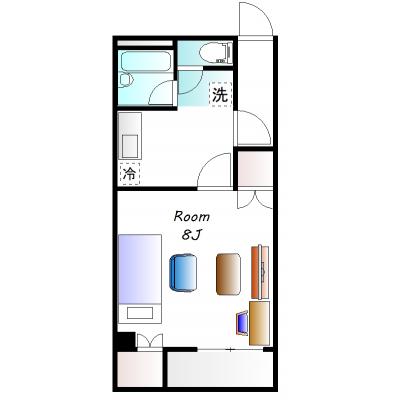 グランマンスリー水戸中央R407【ネット無料！エレベーター付き！水戸駅南口徒歩約10分！水戸市役所目の前の好立地♪】の地図画像