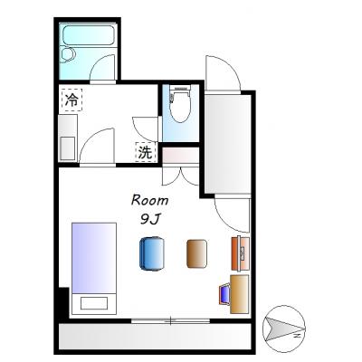 グランマンスリー水戸中央R702【ネット無料！エレベーター付き！水戸駅南口徒歩約10分！水戸市役所目の前の好立地♪】の地図画像