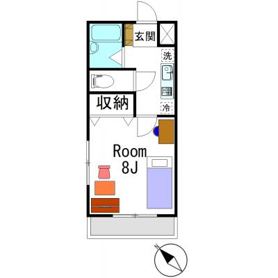 グランマンスリーつくば春日ⅡR107【筑波大学病院徒歩６分♪】【Wi-Fi無料☆】【別途駐車場利用可能】の地図画像