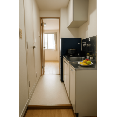 八王子駅徒歩9分!駐車場無料!家具家電Wifi付!立会不要TM70の地図画像