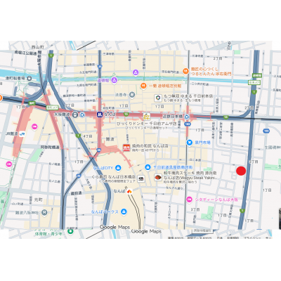 トラスト日本橋1【日本橋駅徒歩6分！黒門市場もすぐ近く♪】の地図画像
