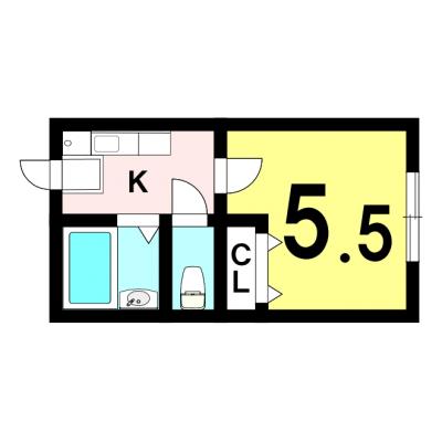 【名古屋市天白区/八事駅/駐車場/バストイレ別/無料Wi-Fi】ユニハウス八事館 ファミマンの地図画像