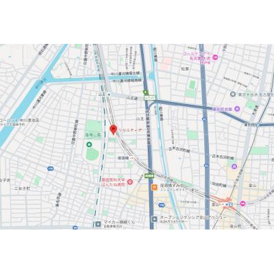 セイワマンスリー尾頭橋・山王【禁煙】【ネット無料】の地図画像