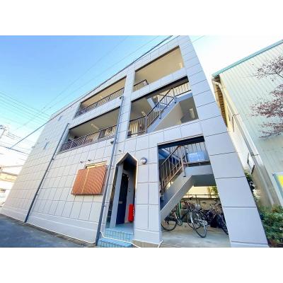 ユニオンマンスリー北越谷３　303　1K・セミシングル☆【禁煙ルーム】人気の角部屋♪安心のモニター付きインターフォン＆室内洗濯機完備！冷蔵庫や電子レンジなど生活家電のあるお部屋の地図画像