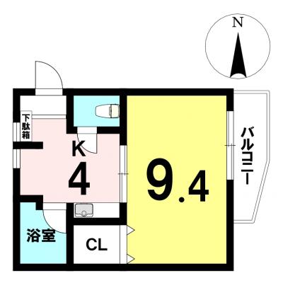 【名古屋市熱田区/日比野駅徒歩約8分/角部屋/バストイレ別・独立洗面台/洋室9.4帖】アベニュー野立 ファミマンの地図画像