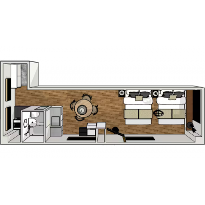 新宿御苑前駅から徒歩2分★アクセス抜群★【134401】の地図画像