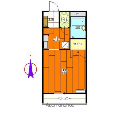 駅から徒歩3分！家具家電Wifi駐車場付！TM63の地図画像