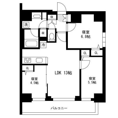【2026年1月29日～ご入居可能】アットイン池袋北1-2  『公式サイトなら空室確認、web予約も可能です。今なら限定キャンペーンも実施中！「アットイン」で検索！🔍』の地図画像