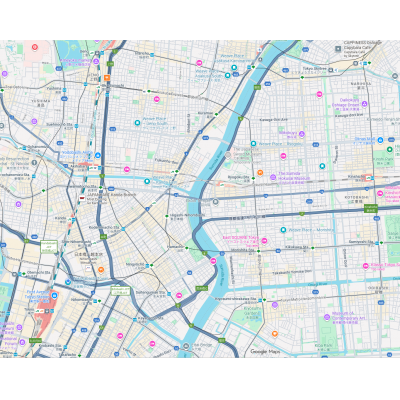 WeavePlace-錦糸町 2LDK【築浅】の地図画像