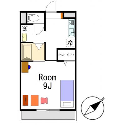 グランマンスリー土浦田中R303【ＪＲ常磐線土浦駅へのアクセス良好】【居室広々！】【うれしい独立洗面台あり★】【Wi-Fi無料☆】の地図画像