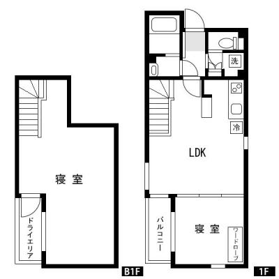 【2026年3月5日～2026年3月10日の間でご入居可能な方限定】アットイン後楽園5-4の地図画像