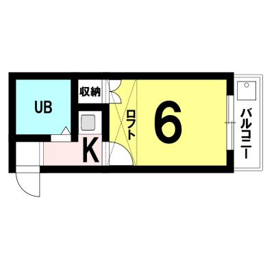 【三重県四日市市/近鉄四日市駅徒歩約9分/駐車場/無料Wi-Fi】ルーチェ九の城 ファミマンの地図画像