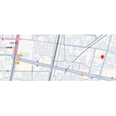 マンスリー花園町　　　※法人・出張歓迎｜花園町駅徒歩5分｜1Kマンスリー※の地図画像