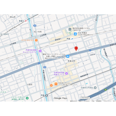 トラスト芦屋1【大丸芦屋店徒歩すぐ！JR芦屋駅目の前♪】の地図画像