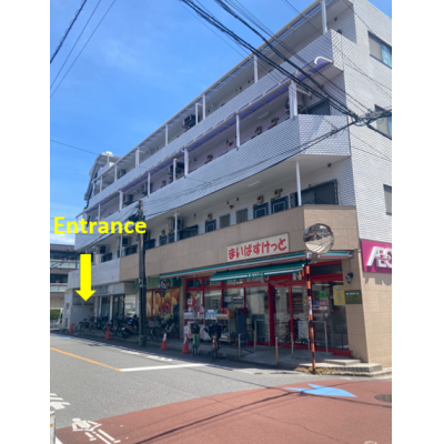 《WP蒲田207号室》1DK｜京急蒲田徒歩圏内｜家具・家電付き｜駅近｜マンション1Fにスーパーありの地図画像