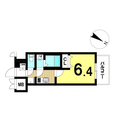 【名古屋市中村区/中村公園駅徒歩約1分/無料Wi-Fi/バストイレ別・独立洗面台/オートロック】ディアレイシャス名古屋中村公園Ⅱ ファミマンの地図画像