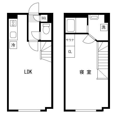 【満室】アットイン大崎8-4（サウナ付き）の地図画像