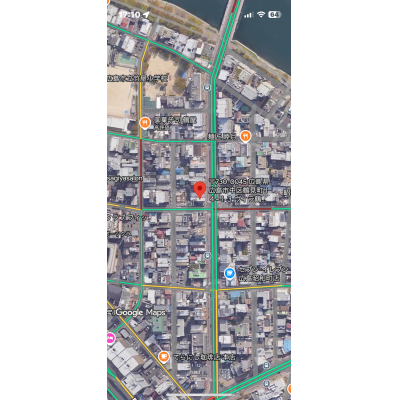 ヴィラ鶴見町14【家具家電付きで安心マンスリー】の地図画像