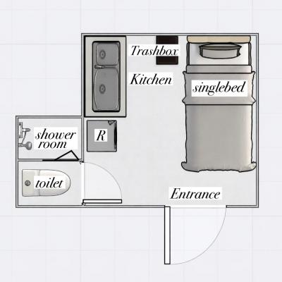 田園調布｜沼部駅徒歩2分｜家具家電付・長期滞在向けマンスリーの地図画像