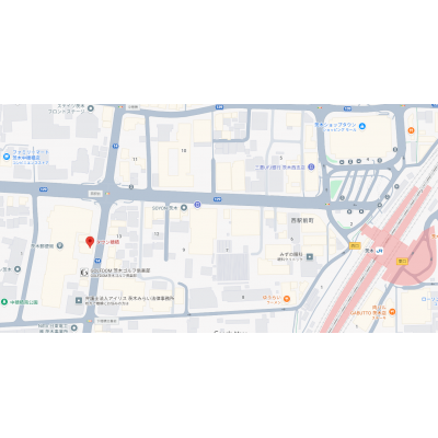 三島のマンスリー　ＪＲ茨木　快速列車で大阪駅まで13分　★インターネット無料★の地図画像