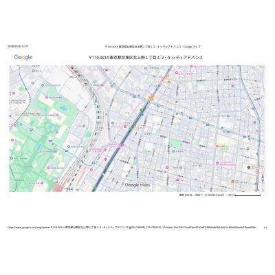 シティアドバンスの地図画像
