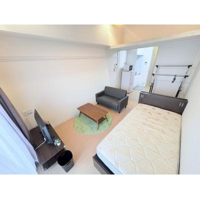 Sマンスリー松山市駅東（6-5）【ネット無料・築浅・オートロック・近隣コインパーキング多数】の地図画像