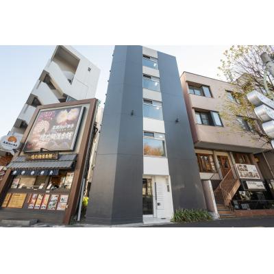 新宿まで15分以内/最寄り駅から徒歩2分/コンビニ・飲食店至近/JASPER Waseda 401の地図画像