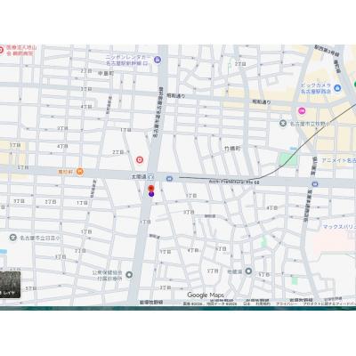 セイワマンスリー黄金【新築】【禁煙】【1LDＫ】【Wi-Fi無料】【3カ月以上】の地図画像