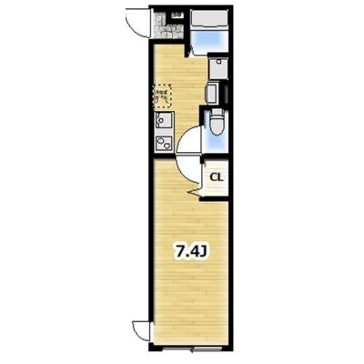 ONLY海老名4【🌈WiFi・管理費０円キャンペーン🌈】オートロック、バストイレ別！ららぽーと海老名まで400ｍ 海老名駅⇔本厚木駅3分　町田駅10分　新宿駅45分⇔直通の地図画像