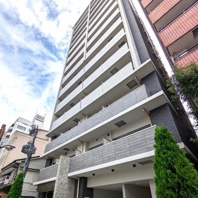 ◢◤◢◤✨ご利用期間全ての賃料が “60％割引”です ✨◢◤◢◤   5月/6月のご予約受付しております。【ネット無料/使用量無制限】　クリスタルグランツ難波Ⅱ🚭　［No.5483021］の地図画像