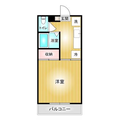 コスパだけじゃない“快適さ重視”マンスリータウン【スーパー・コンビニ🏪近く】【Wi-Fi無料】　ＭＴ太田新井町A101の地図画像