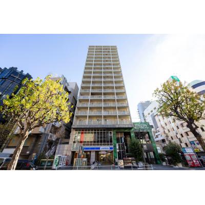 東新宿駅から徒歩4分/家具・家電付/最大3名/プラーズタワー東新宿 903の地図画像