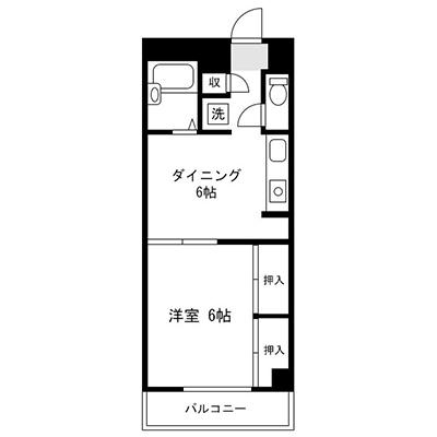 【2026年4月21日～2026年6月4日の間でご入居可能な方限定】アットイン京都西院1-2の地図画像