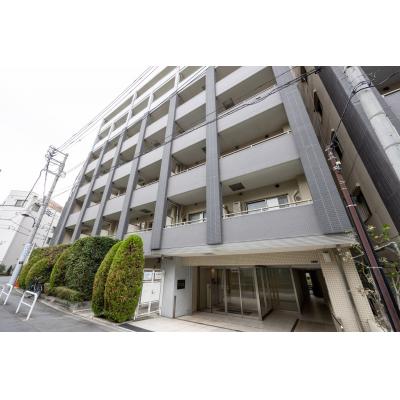 最寄駅まで徒歩5分/新宿まで2駅/家具家電付き/レジディア中落合B 106の地図画像