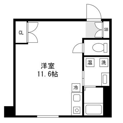 【2026年5月9日～2026年6月22日の間でご入居可能な方限定】アットイン谷町四丁目6の地図画像