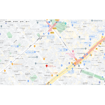トラスト兵庫6【新開地駅・湊川公園駅徒歩圏内！！】の地図画像
