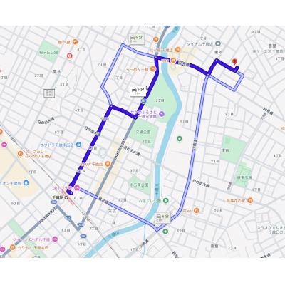 【千歳】COSOJIマンスリー千歳東郊Ⅱ★駐車場完備★Wi-Fi無料/家具新品/車でのアクセス抜群！の地図画像
