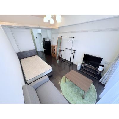 Sマンスリー松山市駅東（7-3）【ネット無料・築浅・オートロック・近隣コインパーキング多数】の地図画像