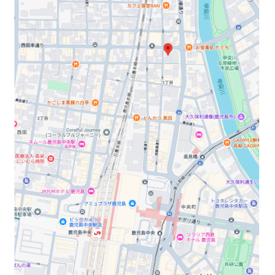 ホテルライクな高品質築浅マンション ランドマーク西田本通THE REINSUITES202の地図画像