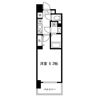 アットイン心斎橋NF12【おためしSALE】の地図画像
