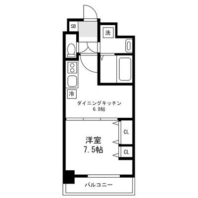 【おためしSALE：入居期間限定のお部屋だからお得！】1日あたり11000円→3500円！（68%OFF） ｜ アットイン京都9-1の地図画像