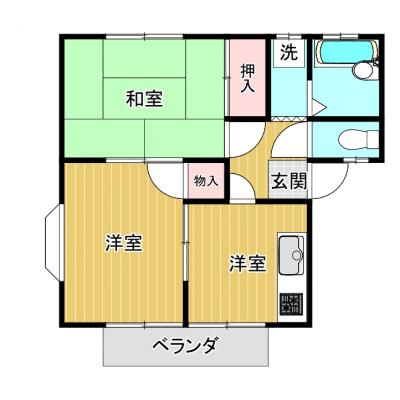 コスパだけじゃない“快適さ重視”マンスリータウン【Wi-Fi無料】ＭＴ伊勢崎宮前A201の地図画像