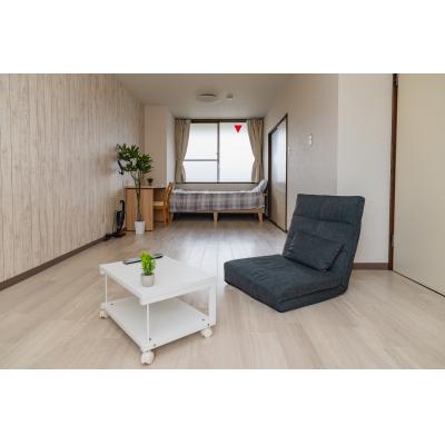 ☕🍔が徒歩圏内❢アルプス通りすぐ❣WIFI無料📱家具家電付📺駐車場付！TM200　501号室の地図画像